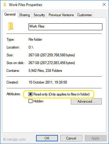 Windows - All My Files are Read Only