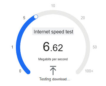 Broadband Internet Speed Test - Download
